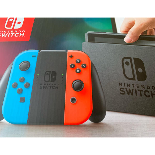 Nintendo Switch(ニンテンドースイッチ)の任天堂switch エンタメ/ホビーのゲームソフト/ゲーム機本体(家庭用ゲーム機本体)の商品写真