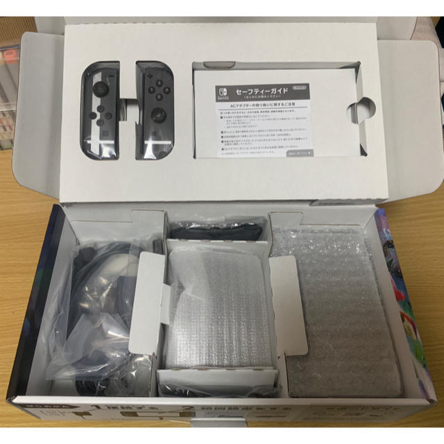 NINTENDO SWITCH完動品　 グレー　スマッシュブラザーズ　セット