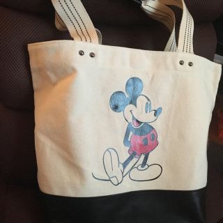 ディズニー(Disney)の値下げ！ディズニー☆ミッキートートバック(トートバッグ)