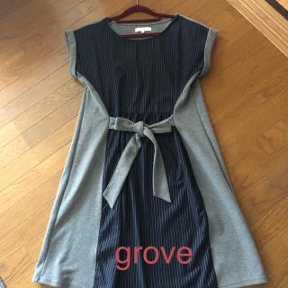 グローブ(grove)のグローブ ワンピース(ひざ丈ワンピース)