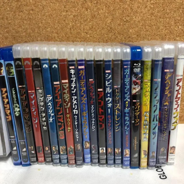 マーベル DVD  20本 アイアンマン アベンジャーズ 未使用 Blu-ray