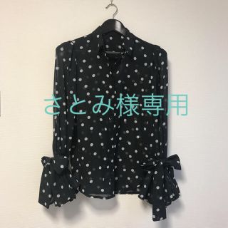 アメリヴィンテージ(Ameri VINTAGE)のさとみ様専用 AMERI シースルーブラウス★美品(シャツ/ブラウス(長袖/七分))