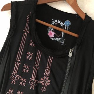 デシグアル(DESIGUAL)のうけけ♪様専用！新品！！デジグアルワンピース(ミニワンピース)