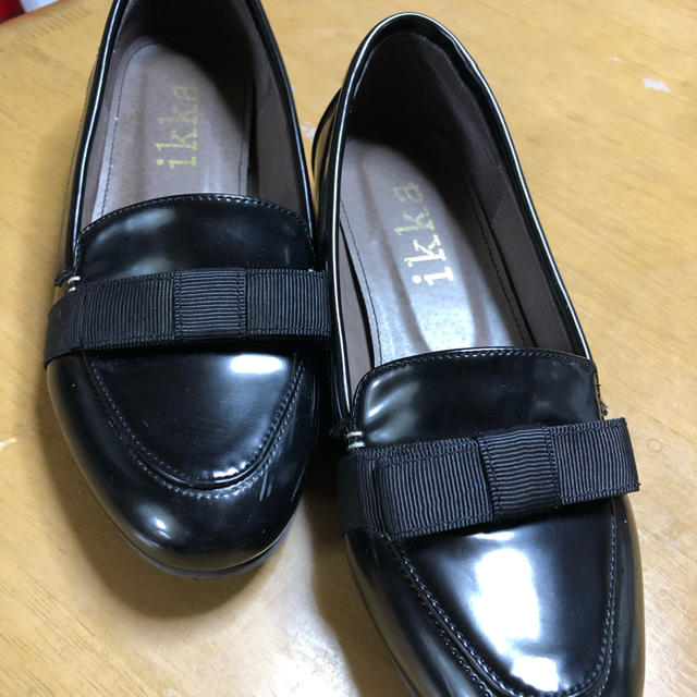 ikka(イッカ)のレディースローファー型パンプス Ｌ(24)ikka レディースの靴/シューズ(ローファー/革靴)の商品写真