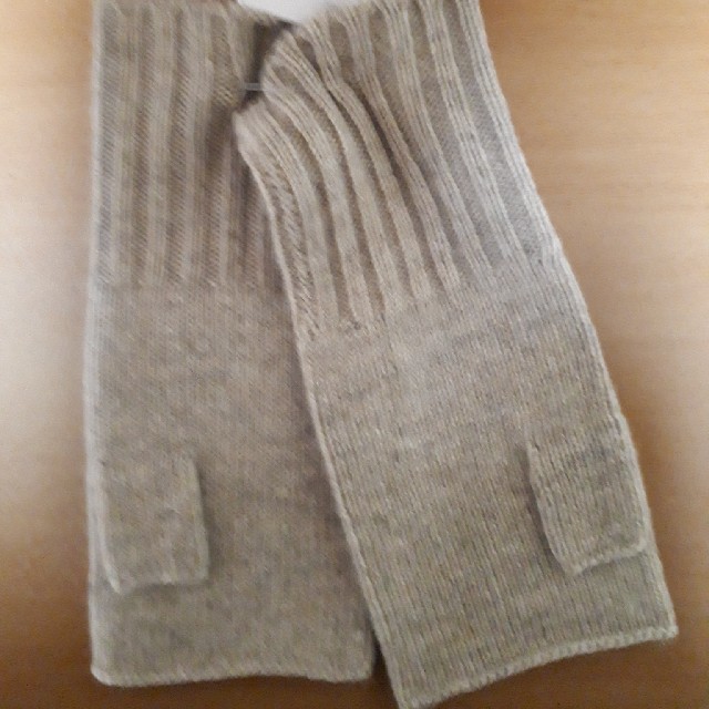 カシミヤ指なし手袋‼️ レディースのファッション小物(手袋)の商品写真