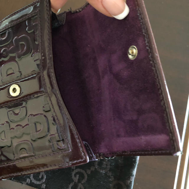Gucci(グッチ)のお値下げ☆GUCCI 二つ折り財布 レディースのファッション小物(財布)の商品写真