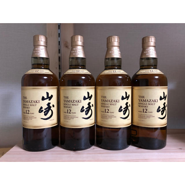 ウイスキー新品 山崎12年 700ml 4本セット 山崎蒸溜所 サントリー