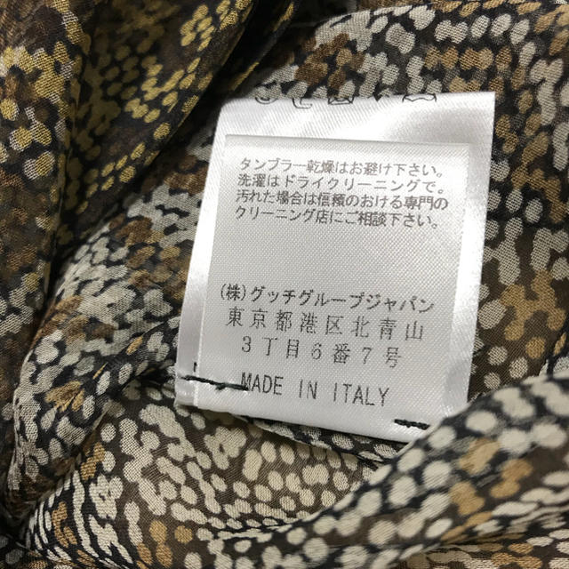 Gucci(グッチ)のGUCCIシルクブラウス レディースのトップス(シャツ/ブラウス(長袖/七分))の商品写真