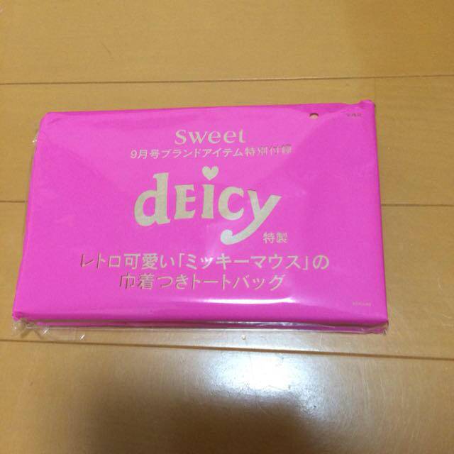 deicy(デイシー)のdeicy×Sweet 付録バッグ レディースのバッグ(トートバッグ)の商品写真