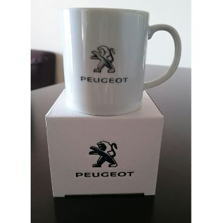 プジョー(Peugeot)の【プジョー】カップ&卓上カレンダーセット(グラス/カップ)