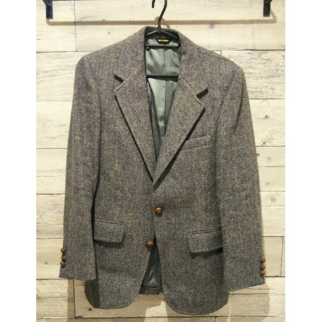 Harris Tweed(ハリスツイード)の【古着】Harris Tweed　テーラードジャケット メンズのジャケット/アウター(テーラードジャケット)の商品写真