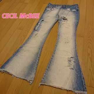 セシルマクビー(CECIL McBEE)の【 nao様専用 】CECIL McBEE セシルマクビー ジーンズ パンツ(デニム/ジーンズ)