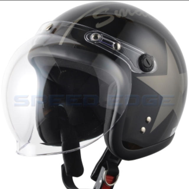 ジェットヘルメット 自動車/バイクのバイク(ヘルメット/シールド)の商品写真