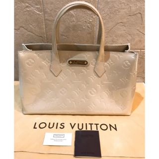 ルイヴィトン(LOUIS VUITTON)のLOUIS VUITTON ウィルシャー PM ヴェルニ(ハンドバッグ)