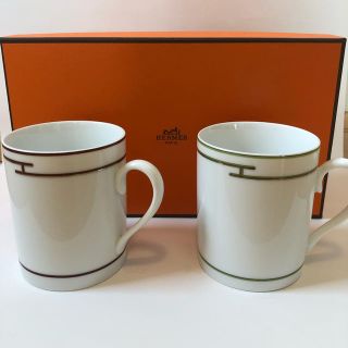 エルメス(Hermes)のエルメス リズム マグカップ(グラス/カップ)