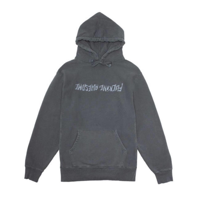 送料込み fucking awesome logo hoodie pepper