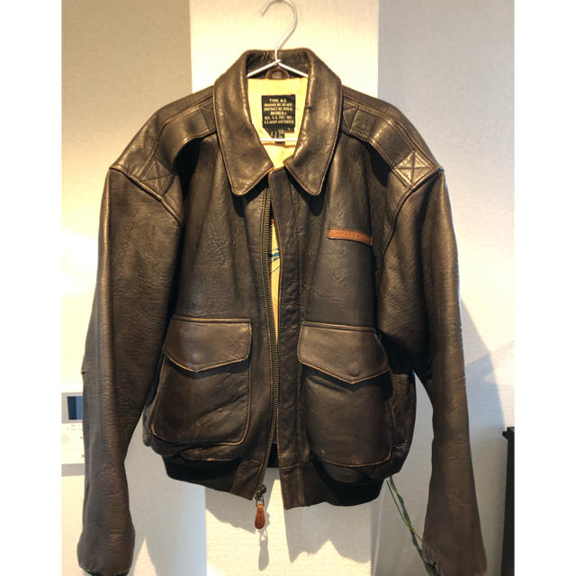 AVIREX 革ジャン Type A2 ブラウン⭐︎ | www.stylos.com.br