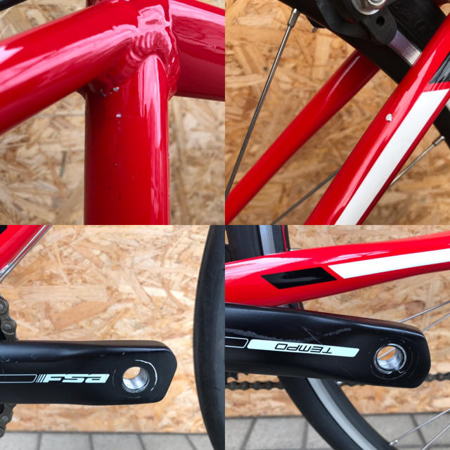 2×8SホイールMERIDA メリダ RIDE80 ‪カーボンフォーク ロードバイク