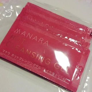 マナラ(maNara)の♡新品未開封♡マナラ ホットクレンジングゲル(メイク落とし) 7日分(クレンジング/メイク落とし)