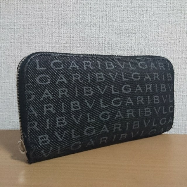 BVLGARI(ブルガリ)のBVLGARI ブルガリ ラウンドファスナー メンズのファッション小物(長財布)の商品写真