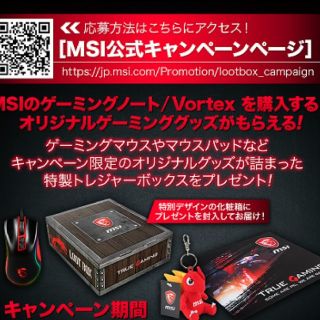 msi トレジャーボックス(PCパーツ)