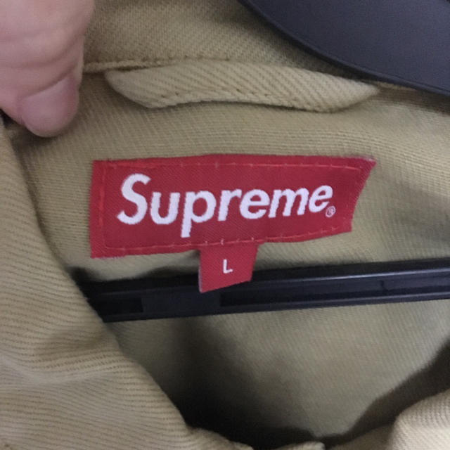 Supreme(シュプリーム)の最安値supreme Snap Front Twill Jacket サイズL メンズのジャケット/アウター(ブルゾン)の商品写真