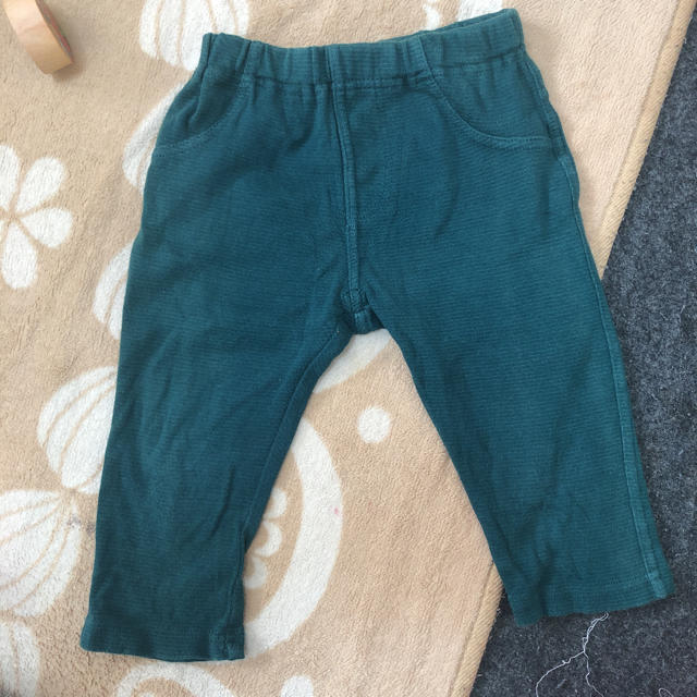 3can4on(サンカンシオン)の3can4on モスグリーン パンツ キッズ/ベビー/マタニティのキッズ服男の子用(90cm~)(パンツ/スパッツ)の商品写真