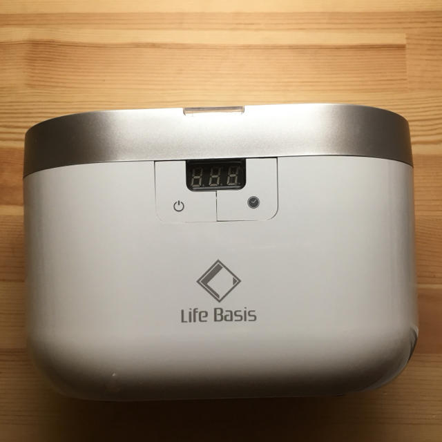 LifeBasis メガネ超音波洗浄機 600ml 42,000Hz スマホ/家電/カメラの生活家電(洗濯機)の商品写真