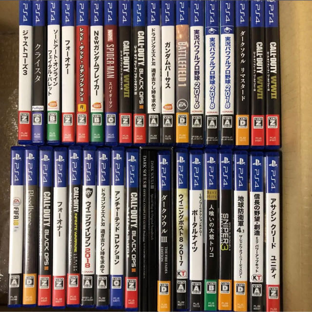 PlayStation4 - PS4ソフト セット まとめ売り 26本+PS3ソフト2本の通販 by とくになし｜プレイステーション4ならラクマ