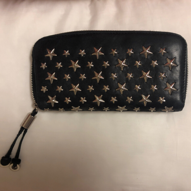 最終値下 JIMMY CHOO ジミーチュウ 星 スタッズ 長財布 - 長財布