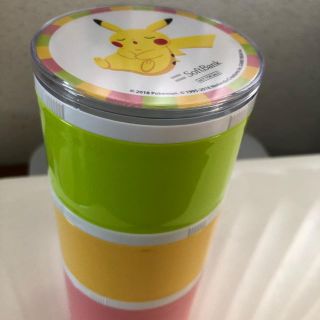 ポケモン(ポケモン)の新品未使用。非売品たピカチュウのタッパー(容器)