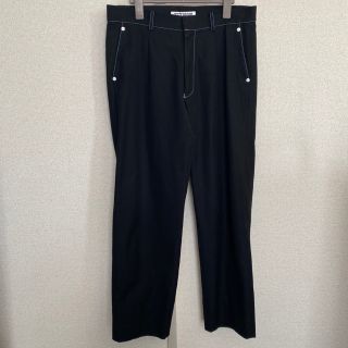 ジョンローレンスサリバン(JOHN LAWRENCE SULLIVAN)のTTT_MSW work pants "BLACK" 19SS(ワークパンツ/カーゴパンツ)