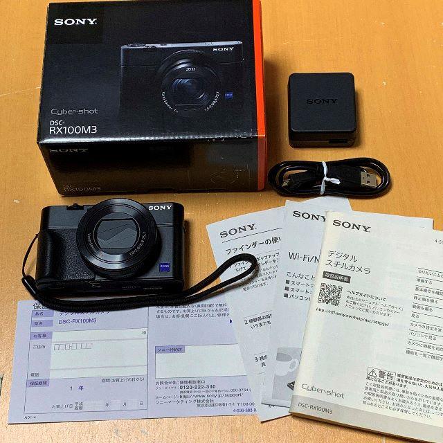 SONY ソニー　RX100M3 USED 美品　無記名保証書付