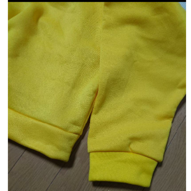 ★ぽわん袖 バルーンスリーブ パーカー 黄色XL レディースのトップス(パーカー)の商品写真