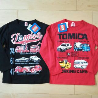 タカラトミー(Takara Tomy)の新品　タグつき　トミカ　ロンT　120
(Tシャツ/カットソー)