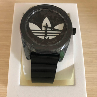 アディダス(adidas)のADIDAS アディダス ADH6167 ブラック サンティアゴ  腕時計(腕時計(アナログ))