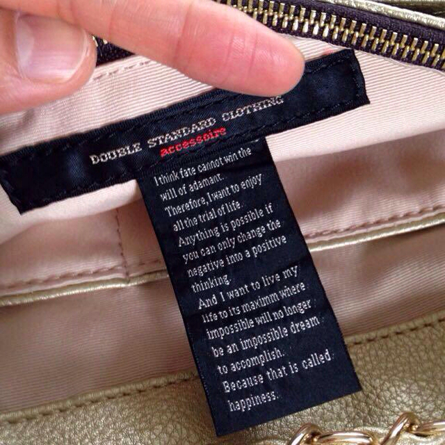 DOUBLE STANDARD CLOTHING(ダブルスタンダードクロージング)の新品未使用⭐️ダブスタのゴールドクラッチ レディースのバッグ(クラッチバッグ)の商品写真