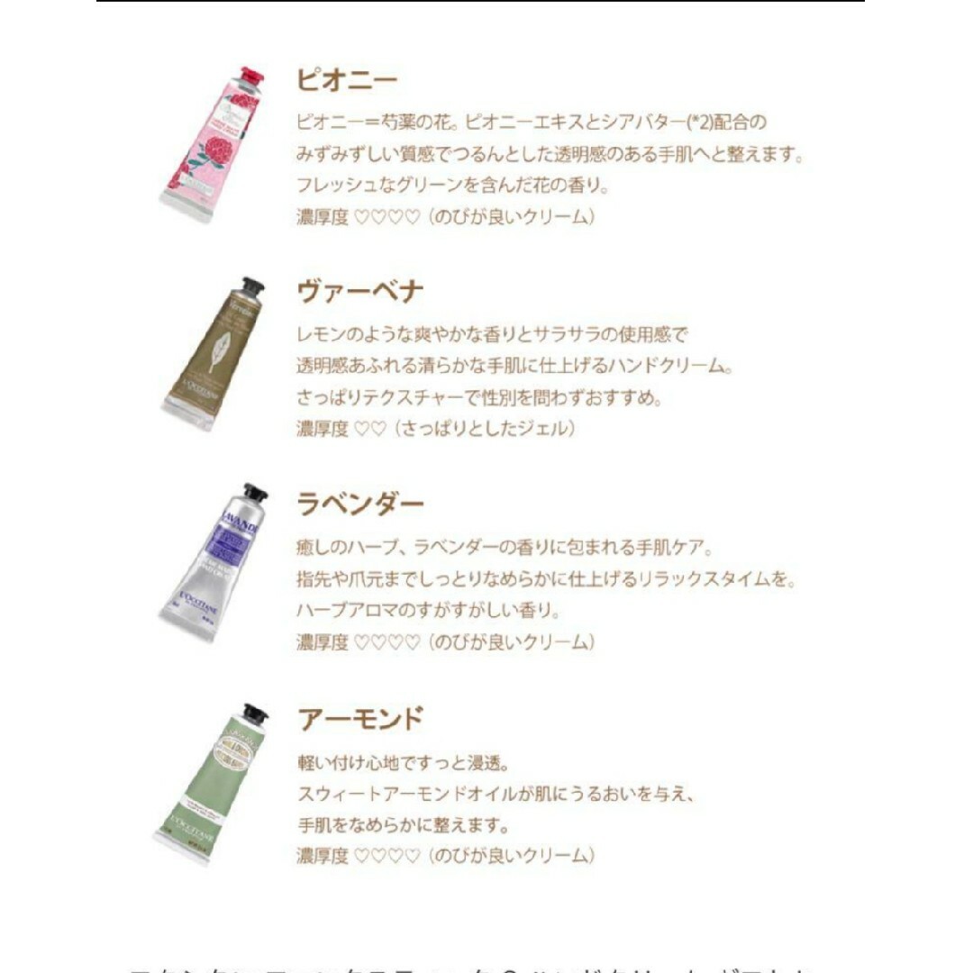 L'OCCITANE(ロクシタン)の値下げ！新品ロクシタン！ラッキー8ハンドキット コスメ/美容のボディケア(ハンドクリーム)の商品写真