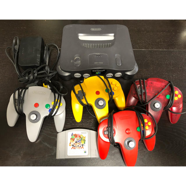 NINTENDO 64(ニンテンドウ64)の任天堂64本体 コントローラ ソフト エンタメ/ホビーのゲームソフト/ゲーム機本体(家庭用ゲーム機本体)の商品写真