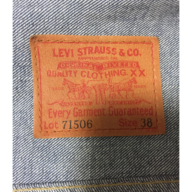 Levi's(リーバイス)のLEVI'S デニムジャケット メンズのジャケット/アウター(Gジャン/デニムジャケット)の商品写真