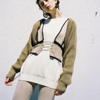 ビューティアンドユースユナイテッドアローズ(BEAUTY&YOUTH UNITED ARROWS)の大人気商品 TAN トリミングキャミ ビスチェ roku(ニット/セーター)