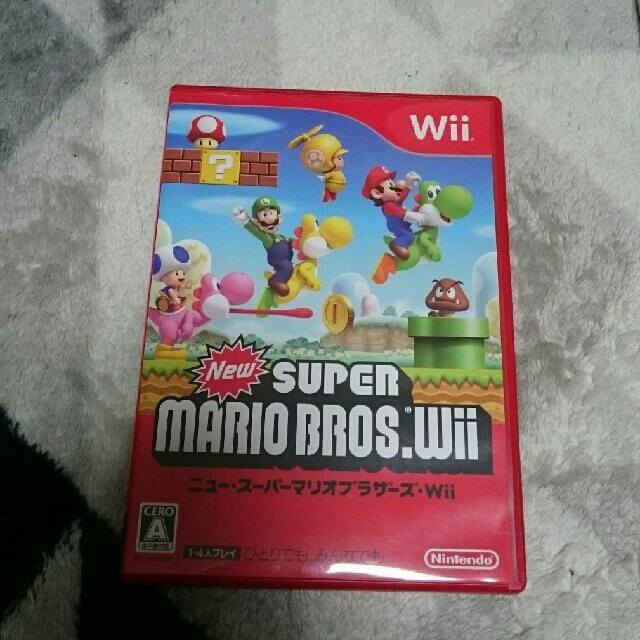 Wii(ウィー)のwiiソフト  マリオブラザーズ エンタメ/ホビーのゲームソフト/ゲーム機本体(家庭用ゲームソフト)の商品写真