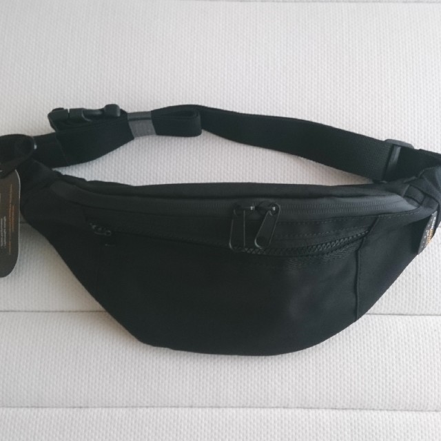 CORDURA★ウエストポーチ(黒) メンズのバッグ(ウエストポーチ)の商品写真
