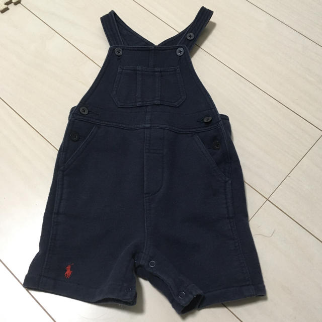 Ralph Lauren(ラルフローレン)の最終値引き ラルフローレン オーバーオール キッズ/ベビー/マタニティのベビー服(~85cm)(カバーオール)の商品写真