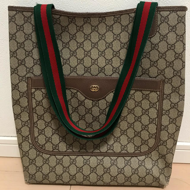 Gucci(グッチ)のGUCCIヴィンテージトートバッグ レディースのバッグ(トートバッグ)の商品写真