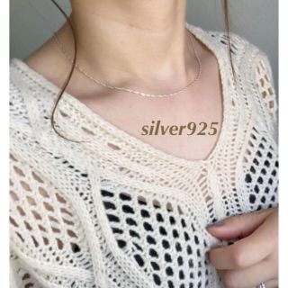 チェーンミドルチョーカー silver925(ネックレス)