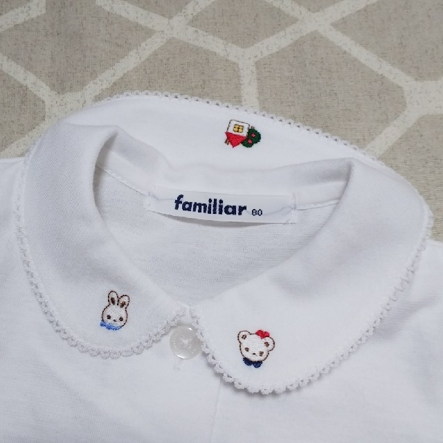 familiar(ファミリア)のfamiliar ブラウス キッズ/ベビー/マタニティのベビー服(~85cm)(シャツ/カットソー)の商品写真