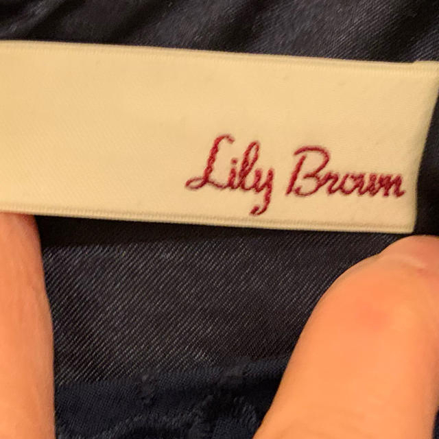 Lily Brown(リリーブラウン)のリリーブラウン ワンピース レディコート レディースのワンピース(ミニワンピース)の商品写真