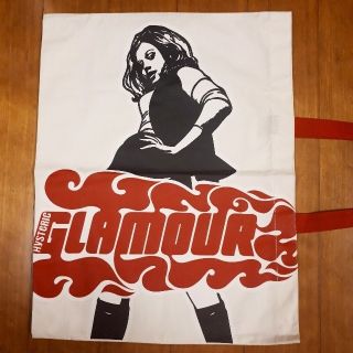 ヒステリックグラマー(HYSTERIC GLAMOUR)の【非売品】ヒステリックグラマー　ファイヤーガール　ショップバッグ　トートバッグ(ショップ袋)