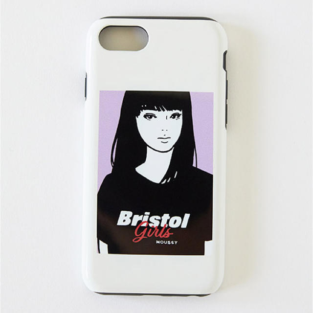 moussy(マウジー)のまさやん様専用 Bristol girls PHONE CASE WHITE レディースのファッション小物(その他)の商品写真